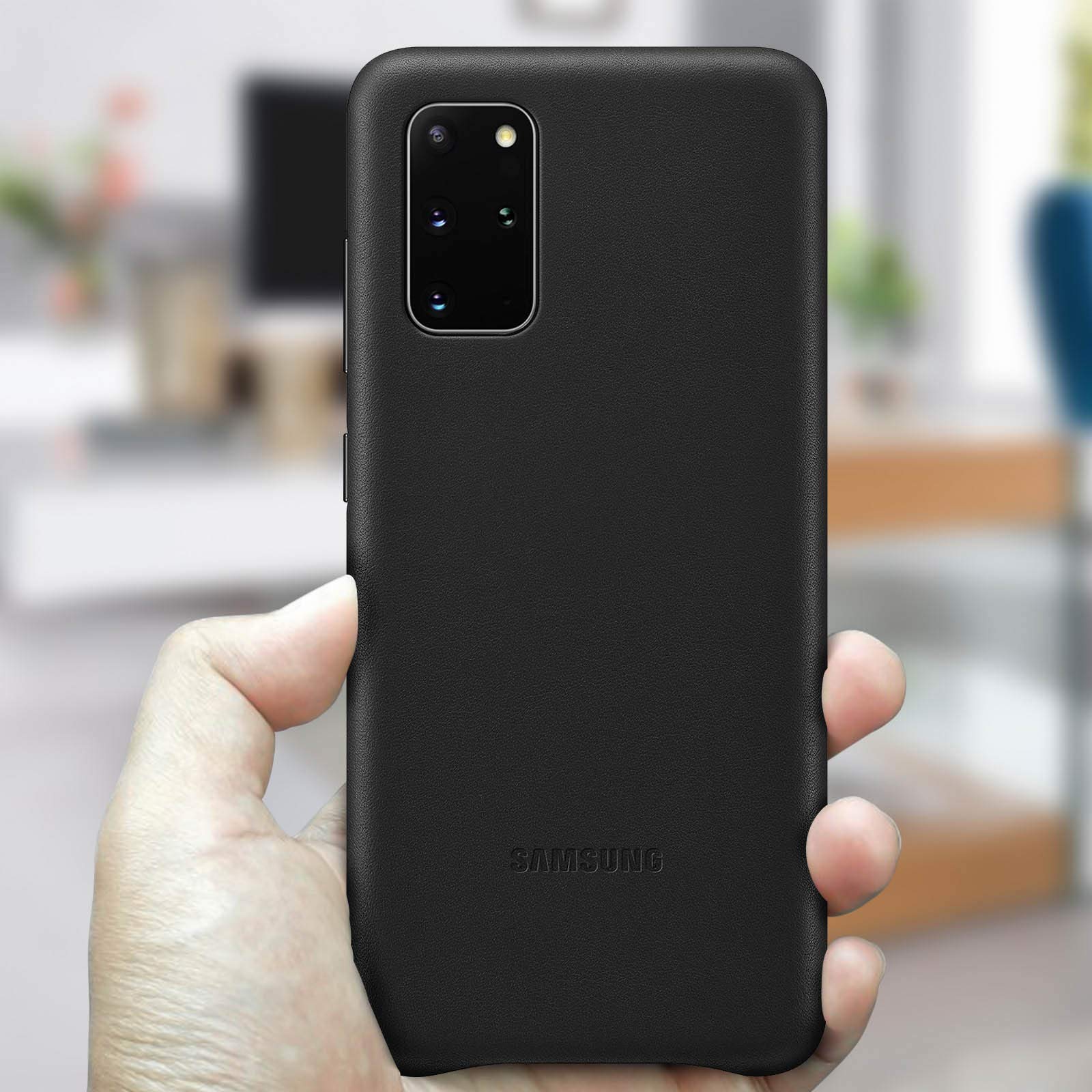 Amazon.com: Samsung Original Galaxy S20+ 5G Leather Cover/Mobile